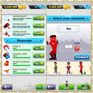 Взломанная Subway Run 2