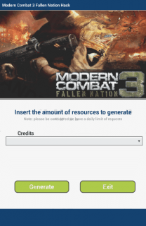 ЧИТ Modern Combat 3