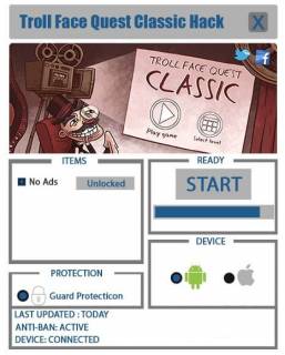 Чит Troll Face Quest Classic