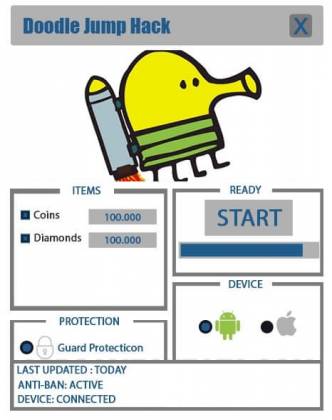 Чит Doodle Jump