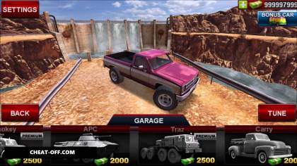 Взломанная Offroad Legends