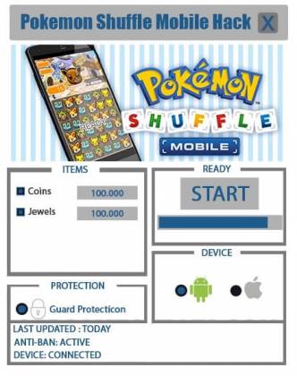 Чит Pokemon Shuffle Mobile