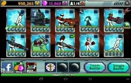 Взломанная Anger of Stick 5