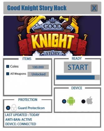 Чит для Good Knight Story