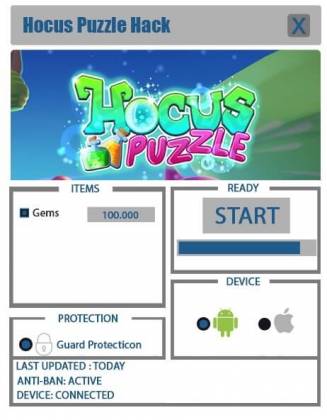 Чит для Hocus Puzzle