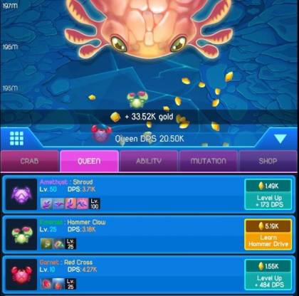 Взломанная Crab Wars