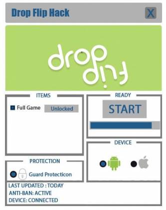 Чит для Drop Flip