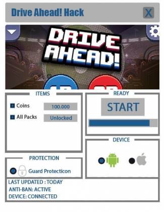 Чит для Drive Ahead