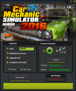 Чит для Car Mechanic Simulator 2016