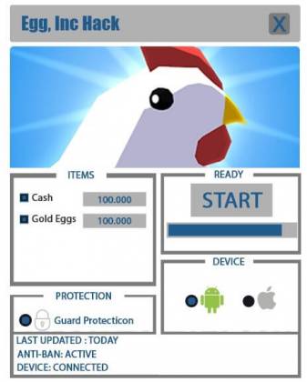 Чит для Egg, Inc