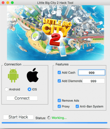 Чит для Маленький Большой Город 2
