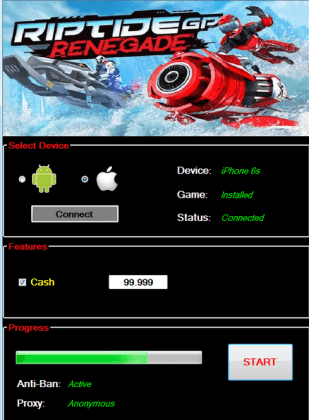 ЧИТ для RIPTIDE GP RENEGADE