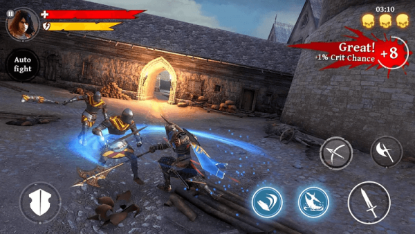 Взлом Iron Blade: Medieval Legends бесконечное хп