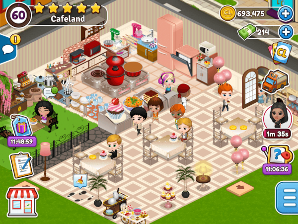 Взлом Cafeland - World Kitchen на деньги