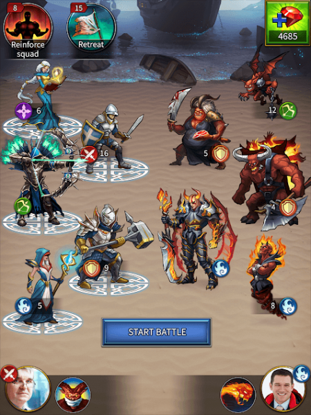 Взлом Gods and Glory: War for the Throne много кристаллов