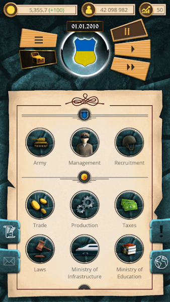 Взлом Modern Age – President Simulator скрыть рекламу