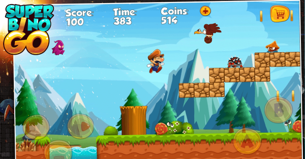 Взлом Super Bino Go много бонусов
