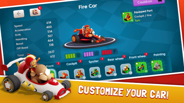 Взлом Starlit On Wheels: Super Kart бесплатные покупки