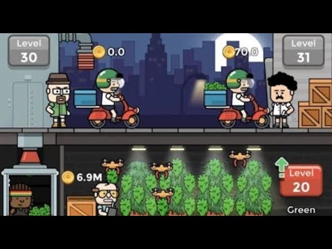 взлом игры Weed Factory Idle