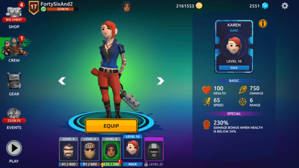 взломанный Zombie Blast Crew