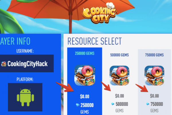 взлом Cooking City