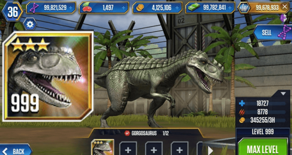 Jurassic World взломанный